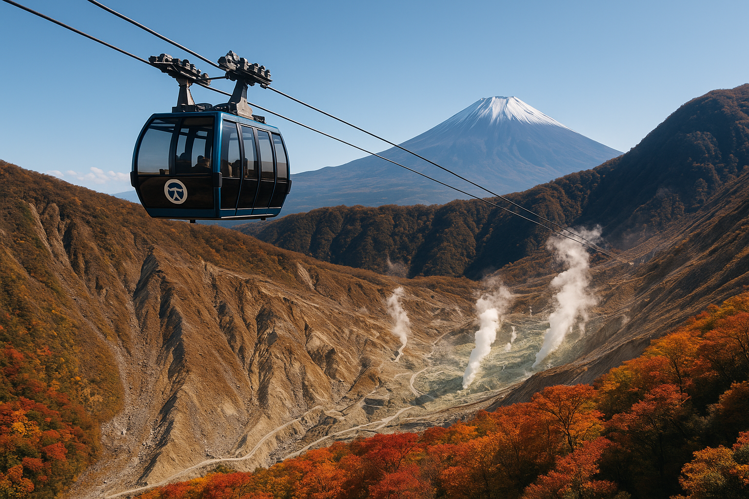 箱根ロープウェイと芸術の旅