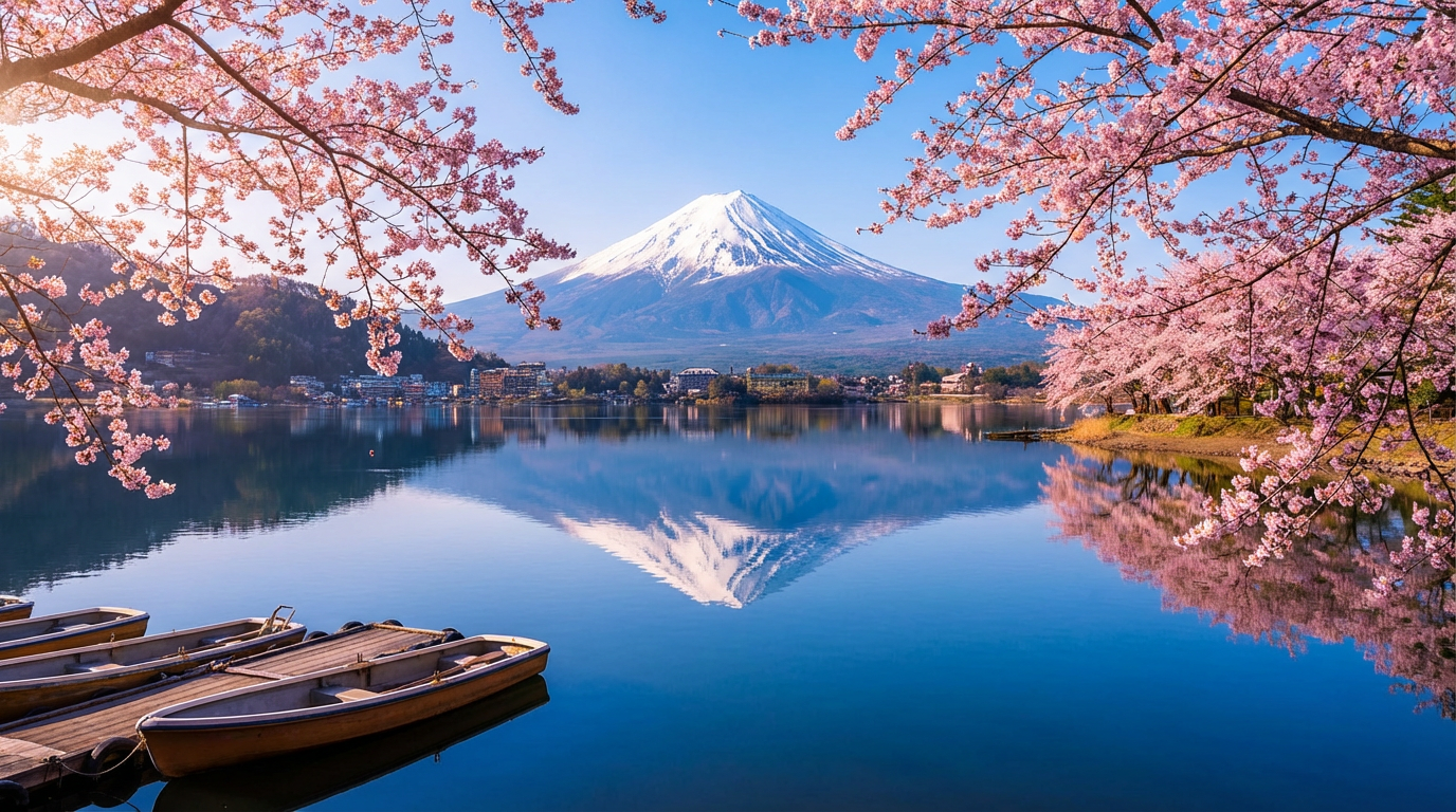 富士山と桜の絶景ツアー